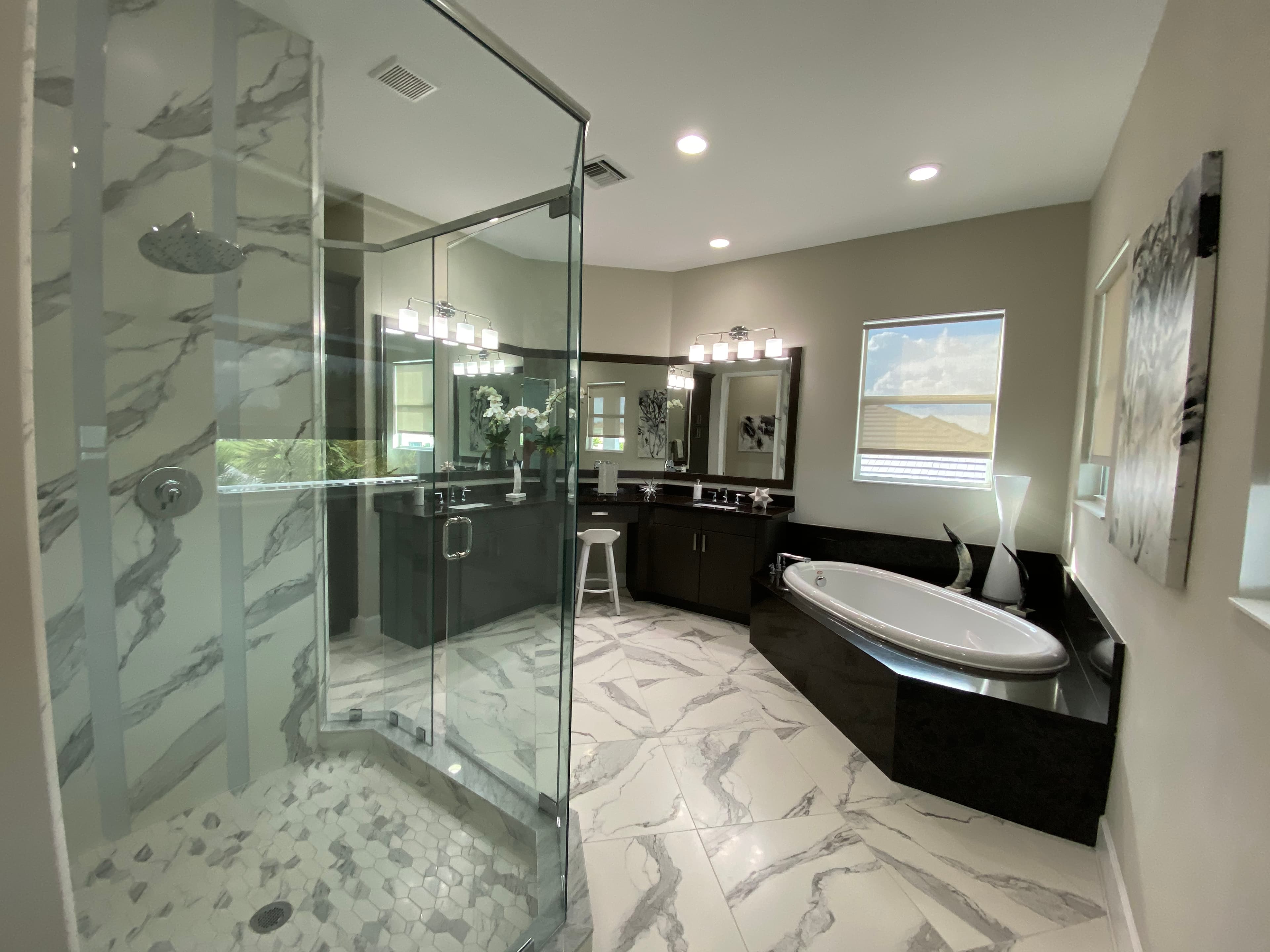 Luxury bathroom remodeling project — Betancourt & Co.