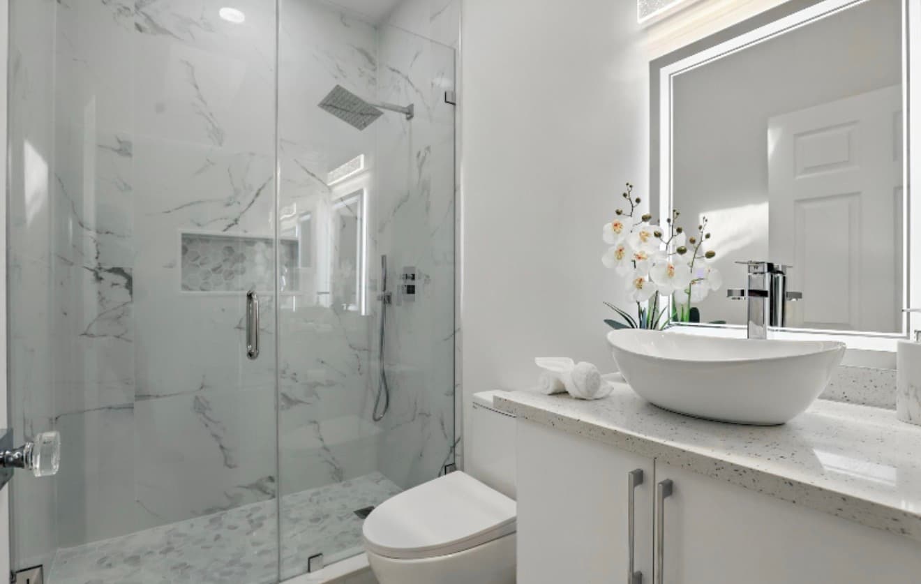 Luxury bathroom remodeling project — Betancourt & Co.